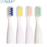 Pakaitinės galvutės dantų šepetėliui VITAMMY Buzz / 4vnt.
