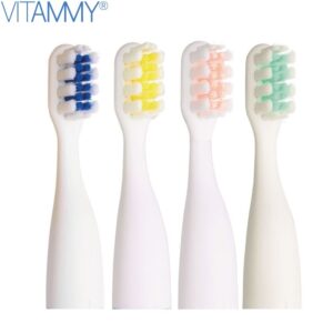 Pakaitinės galvutės dantų šepetėliui VITAMMY Buzz / 4vnt.