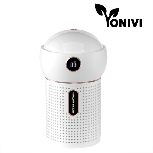 Įkraunamas kvapų difuzorius - žvaigždžių projektorius Vonivi 630ml