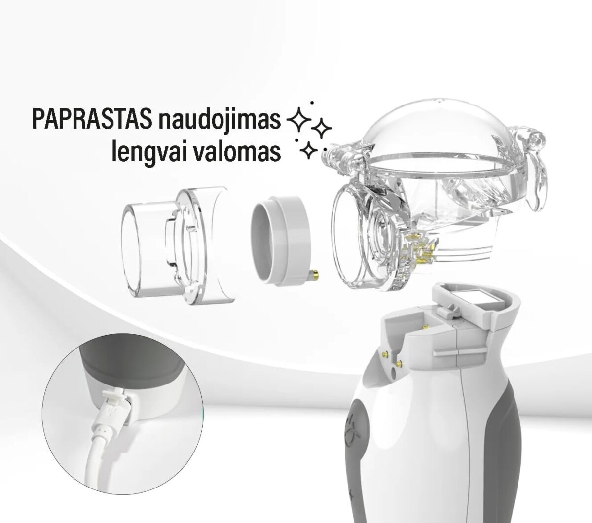 Inhaliatorius EVOLU Nano Air PRO-2