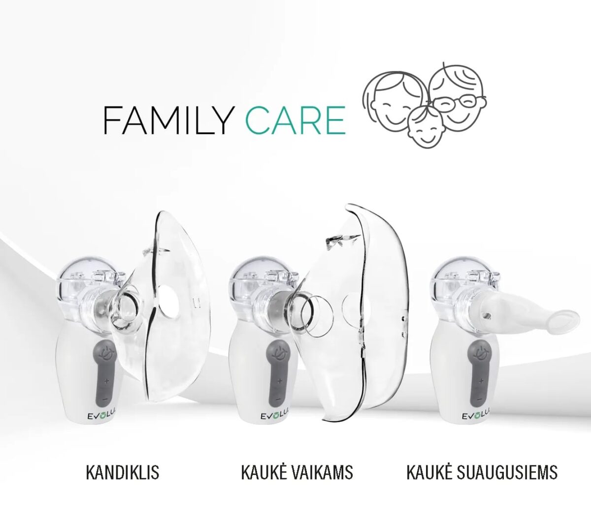 Inhaliatorius EVOLU Nano Air PRO-3