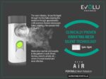 Nešiojamas tinklelinis inhaliatorius EVOLU NANO AIR-1