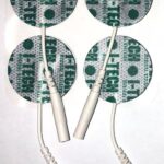 Pakaitiniai apvalūs 32 mm skersmens elektrodai I-TECH elektrostimuliatoriams (4 vnt.)