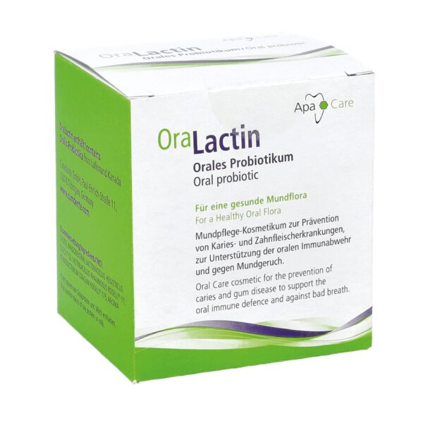 Burnos probiotikai OraLactin (30 vnt. x 1 g)