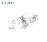 Vaistų indelis EVOLU Nano Air PRO inhaliatoriui
