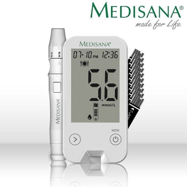 Gliukozės kiekio kraujyje matuoklis Medisana MediTouch 2