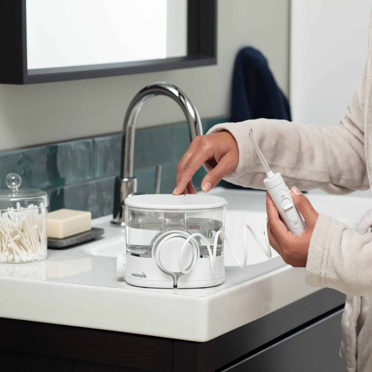 Bevielis burnos irigatorius Waterpik WF-11 ION-3