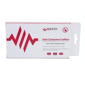 Bendrojo cholesterolio savikontrolės testas BIOZEK
