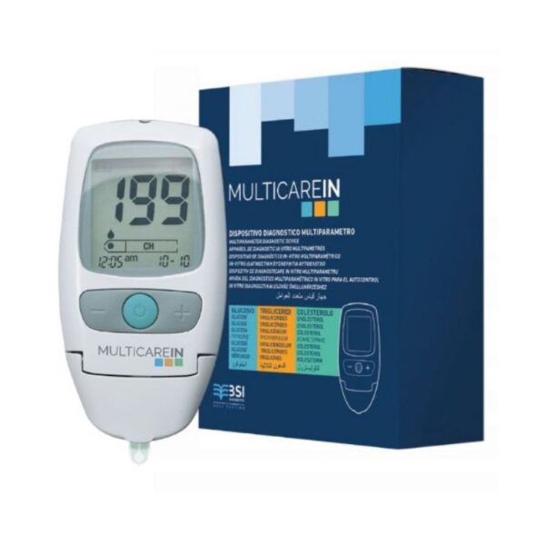 Analizatorius gliukozės , cholesterolio, trigliceridų kiekio nustatymui multiCare-in