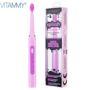 Elektrinis dantų šepetėlis vaikams (8+) VITAMMY Splash (violetinė)