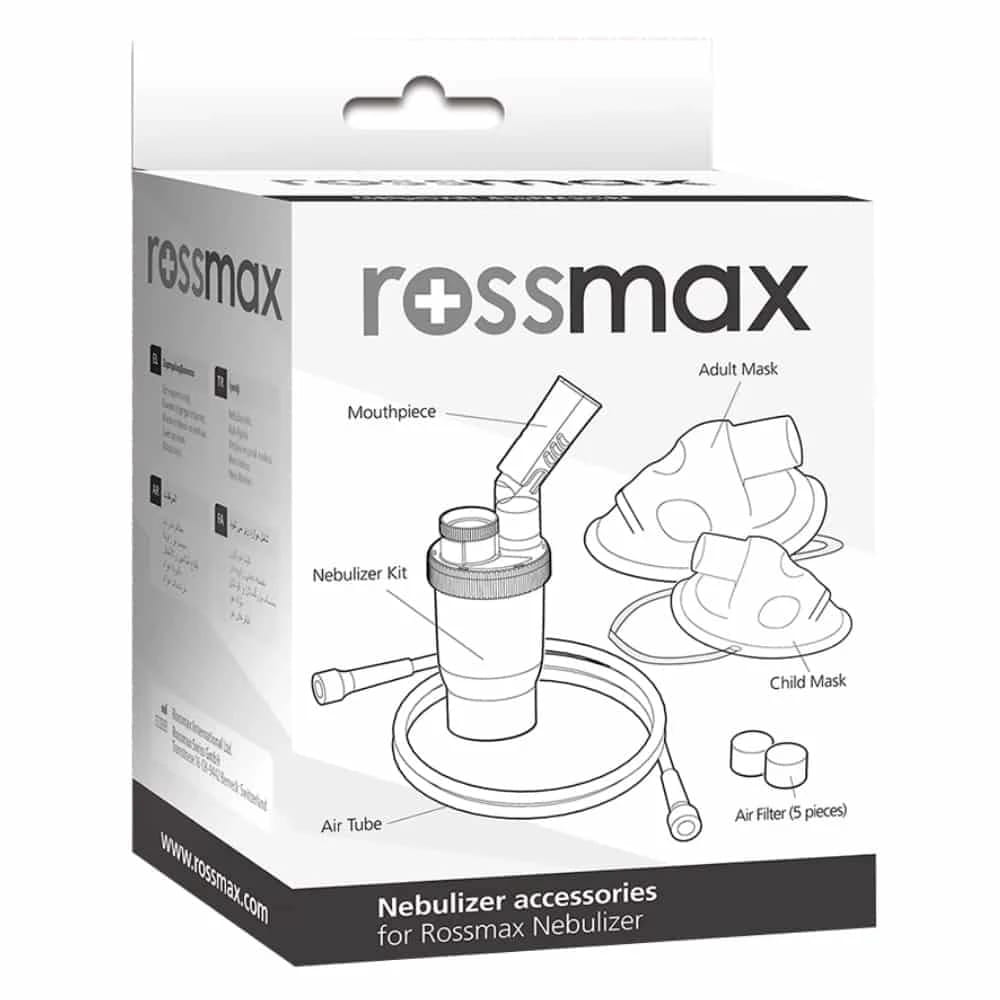 rossmax_nebulizer_accessories_box Priedų komplektas ROSSMAX N1 - Image 1