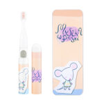 VITAMMY SMILE MINIMINI+ PYKTELĖ SU JUOSTELĖMIS Soninė dantų šepetėlė vaikams nuo 3 metų
