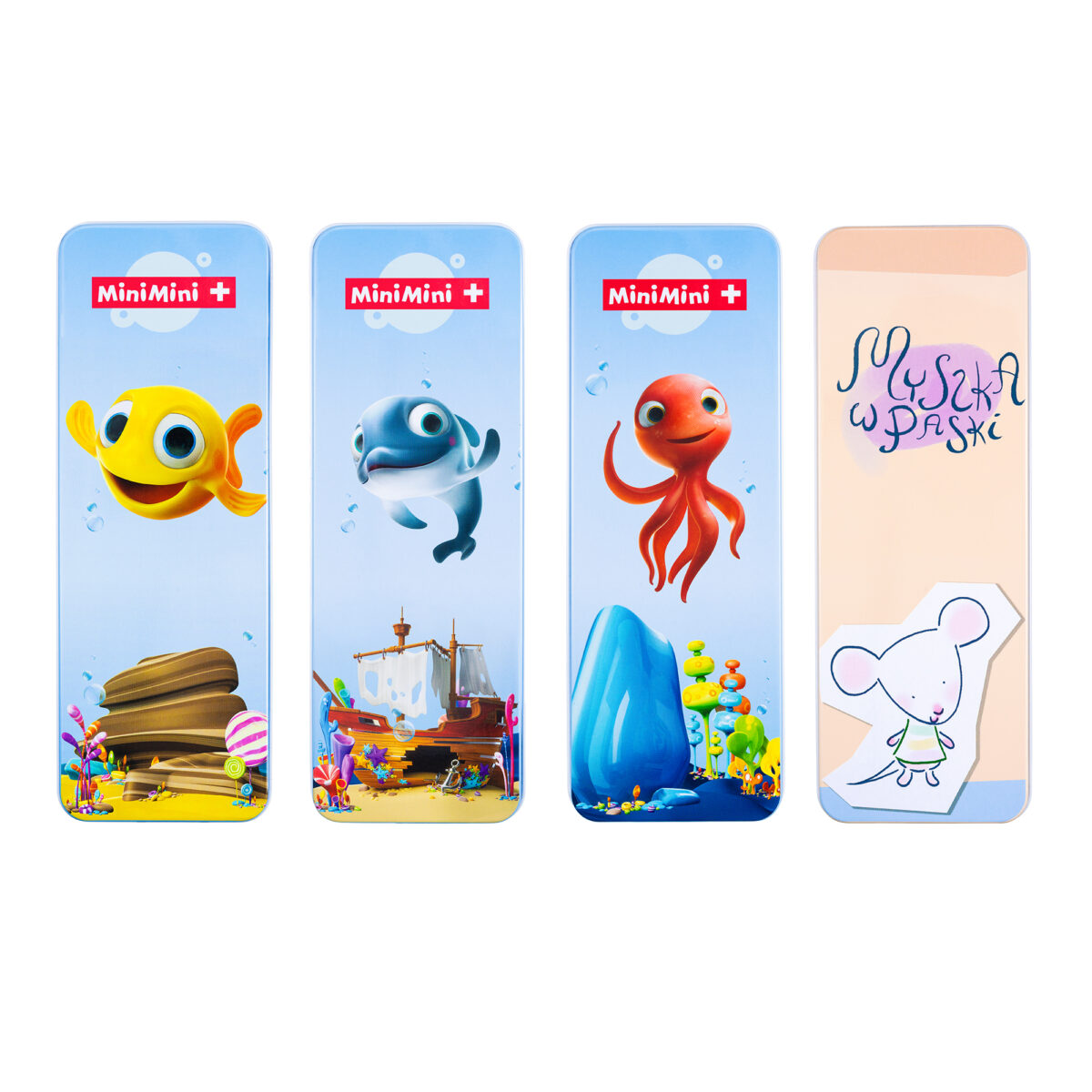 VITAMMY SMILE MINIMINI+ RYBKA Soninė dantų šepetėlė vaikams nuo 3 metų