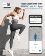 Išmanioji skaitmeninė kūno matavimo juosta su Bluetooth RENPHO Smart Tape Measure - Image 7