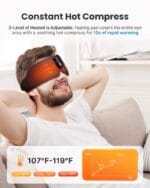 Miego akiniai-kaukė RENPHO Eyesnooze su aromaterapijos funkcija - Image 7
