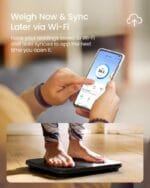 Kūno masę analizuojančios išmaniosios svarstyklės RENPHO Elis Nova WiFi - Image 4