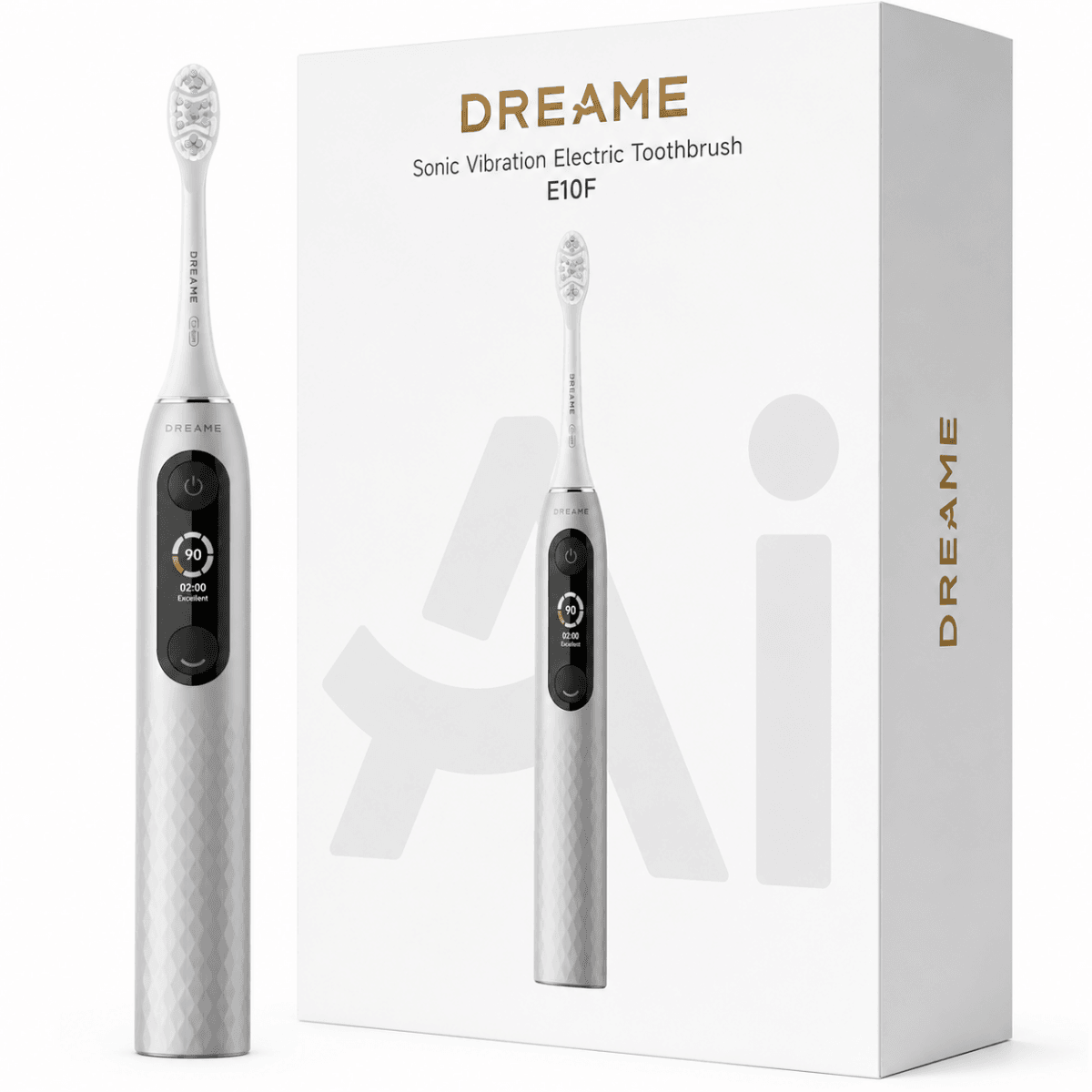 Elektrinis dantų šepetėlis Dreame Sonic E10F (Sidabrinis) - Image 9