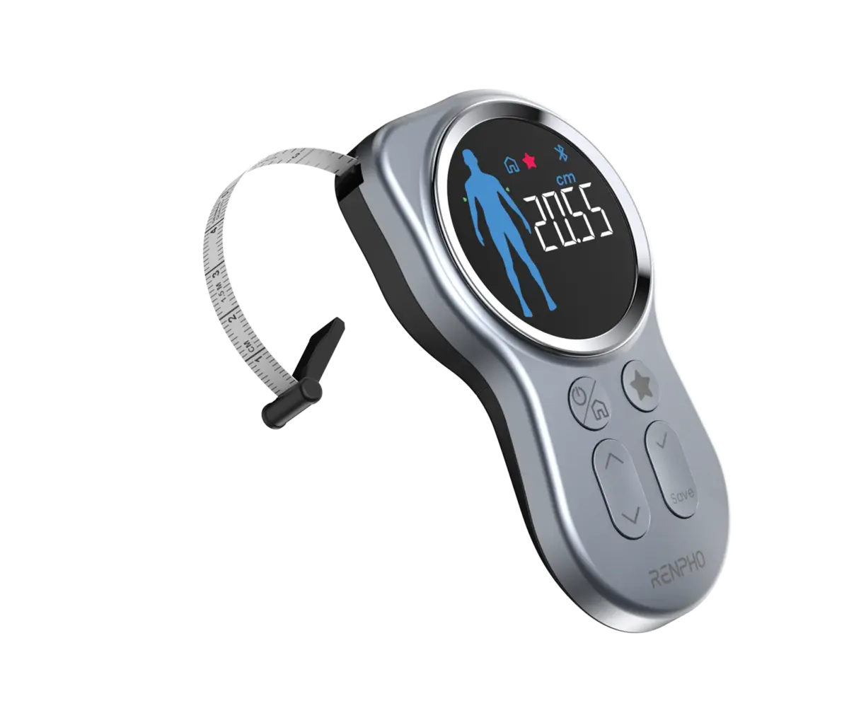 Išmanioji skaitmeninė kūno matavimo juosta su Bluetooth RENPHO Smart Tape Measure+ - Image 3