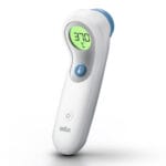 BRAUN BNT300 – bekontaktinis ir kontaktinis kaktos termometras, greitas ir tikslus matavimas
