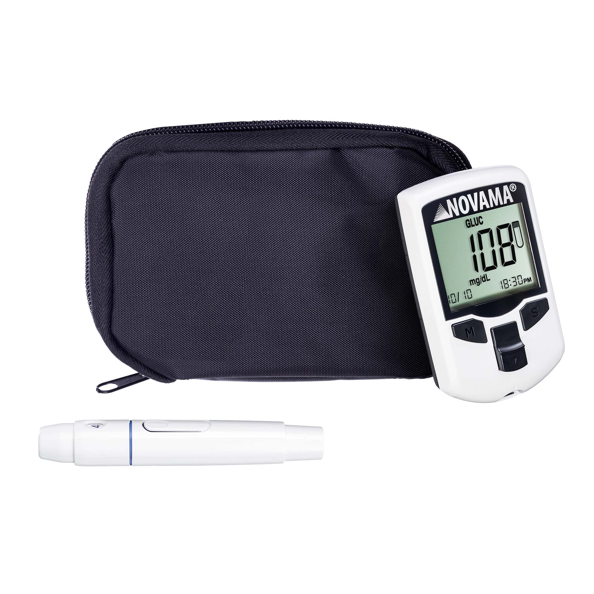 NOVAMA MULTICHECK PRO+ 3-in-1 kraujo analizatorius: gliukozė, cholesterolis, šlapimo rūgštis
