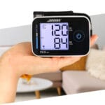 NOVAMA WRISTPRIME BLACK – riešo kraujospūdžio matuoklis, aritmijų nustatymas, ESH protokolas