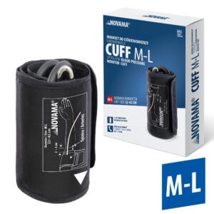NOVAMA CUFF M-L – universalus rankos spaudimo matuoklio manžetė