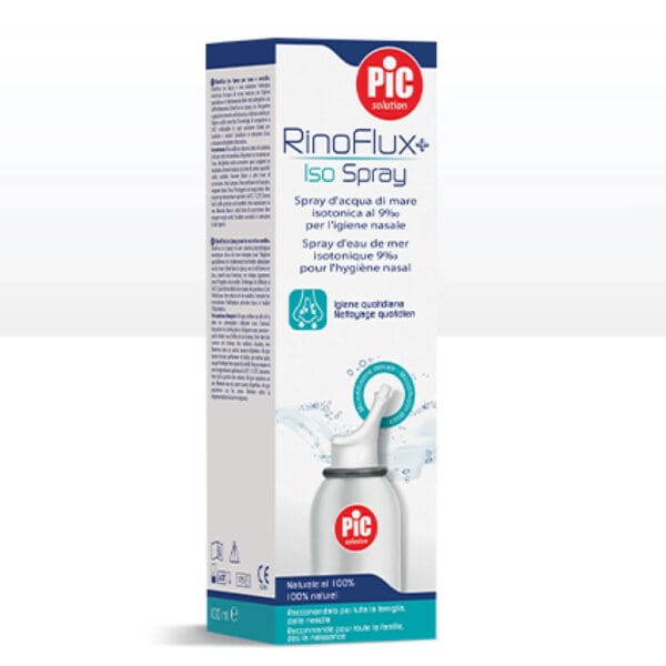 Fiziologinis nosies purškalas RinoFlux+ ISO 0,9%